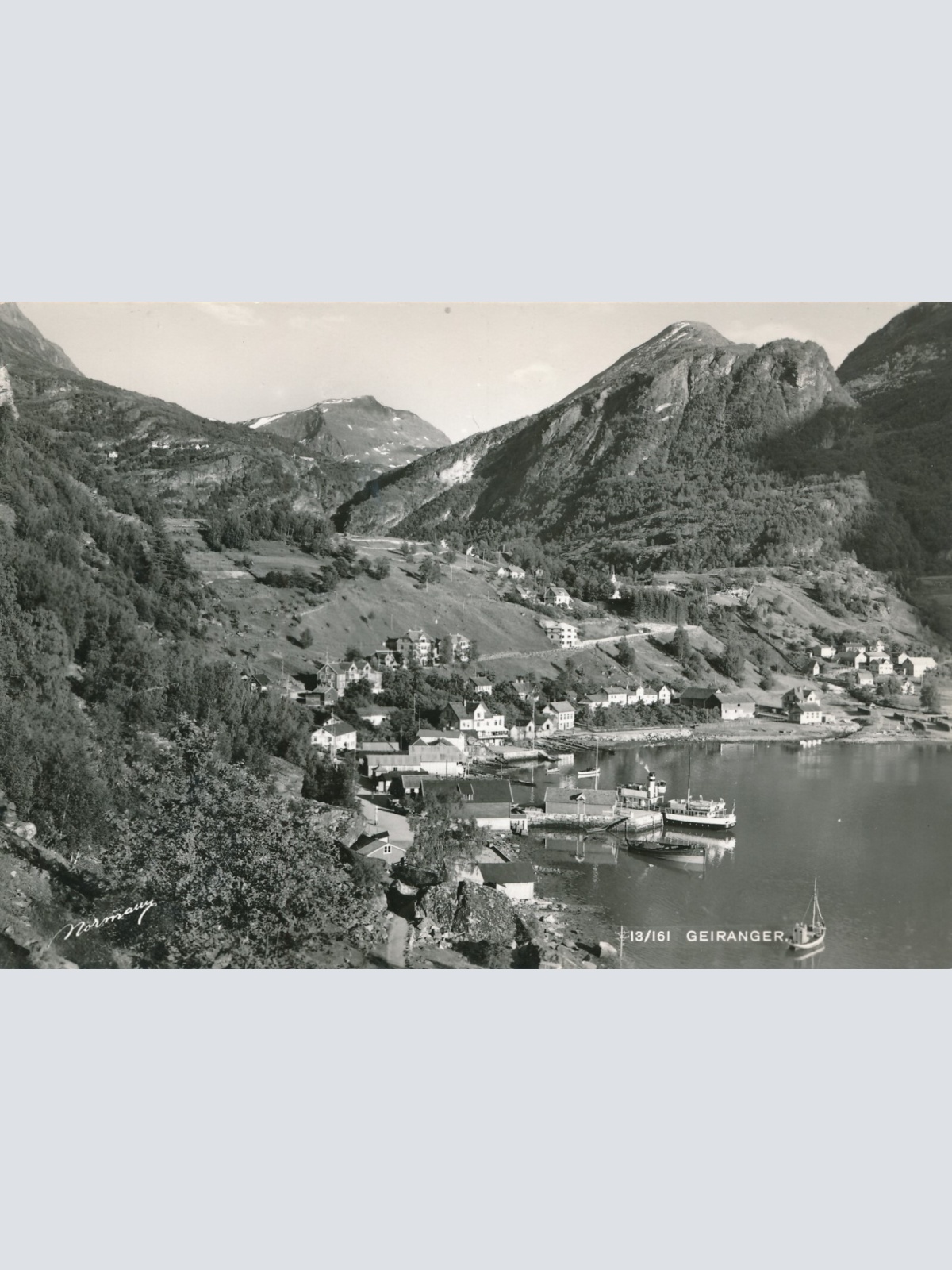 AK, Geiranger, Norwegen, Ansichtskarte (S3926)