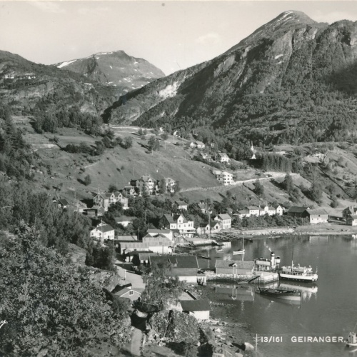 AK, Geiranger, Norwegen, Ansichtskarte (S3926)