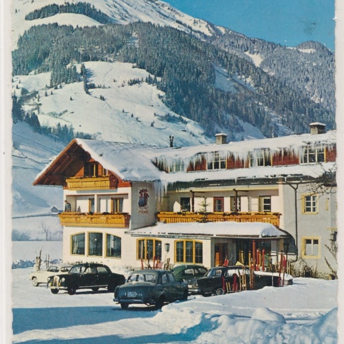 AK, Rauris, Pension Rießlegger, Salzburg, Ansichtskarte (S3937)