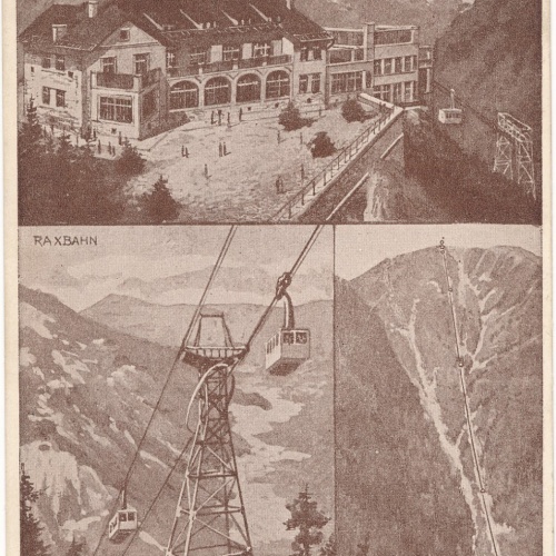 AK, Raxbahn, Niederösterreich, Ansichtskarte (S3956)