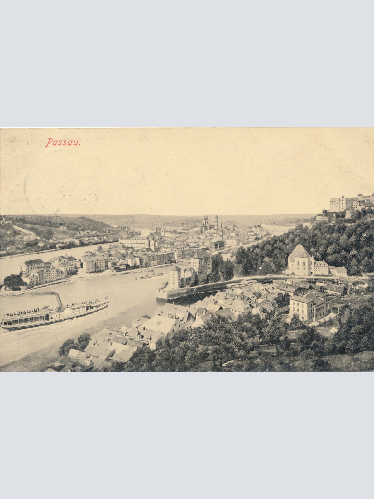 AK, Passau, Bayern, Ansichtskarte (S3958)