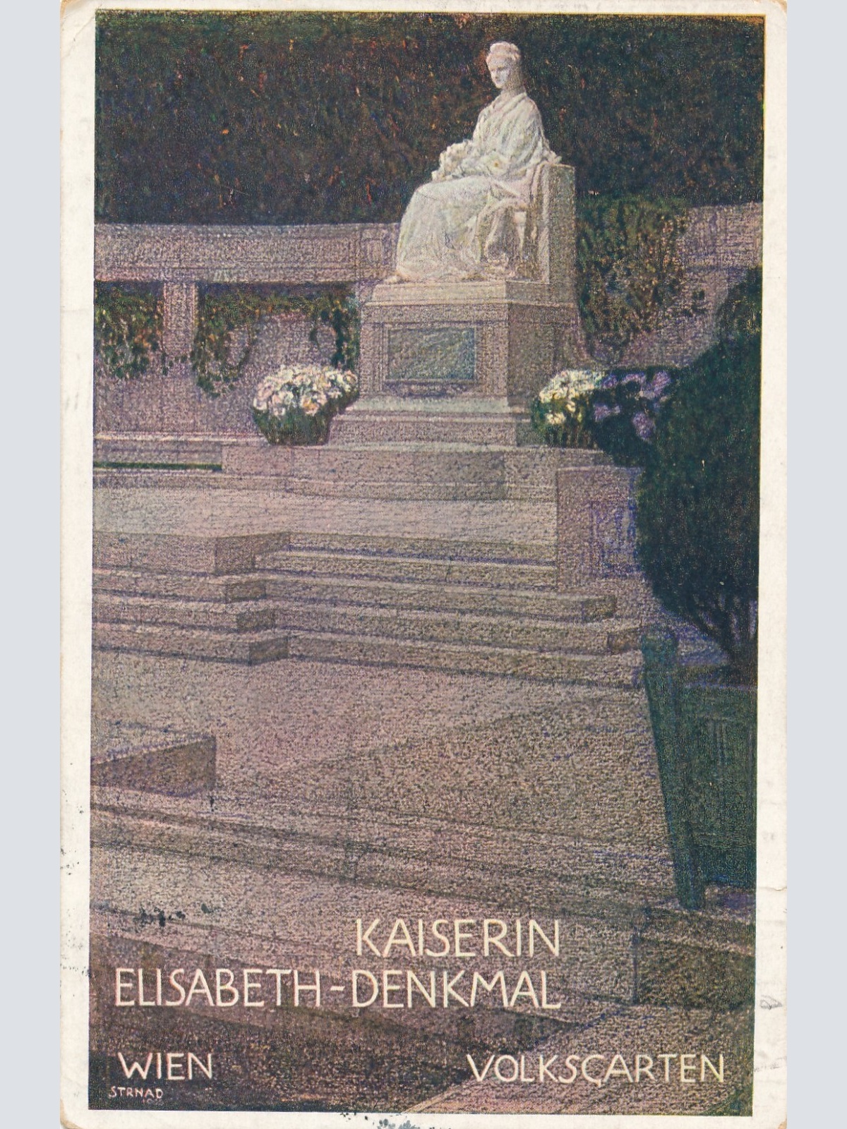 AK, Wien, Volksgarten, Ansichtskarte (S3975)