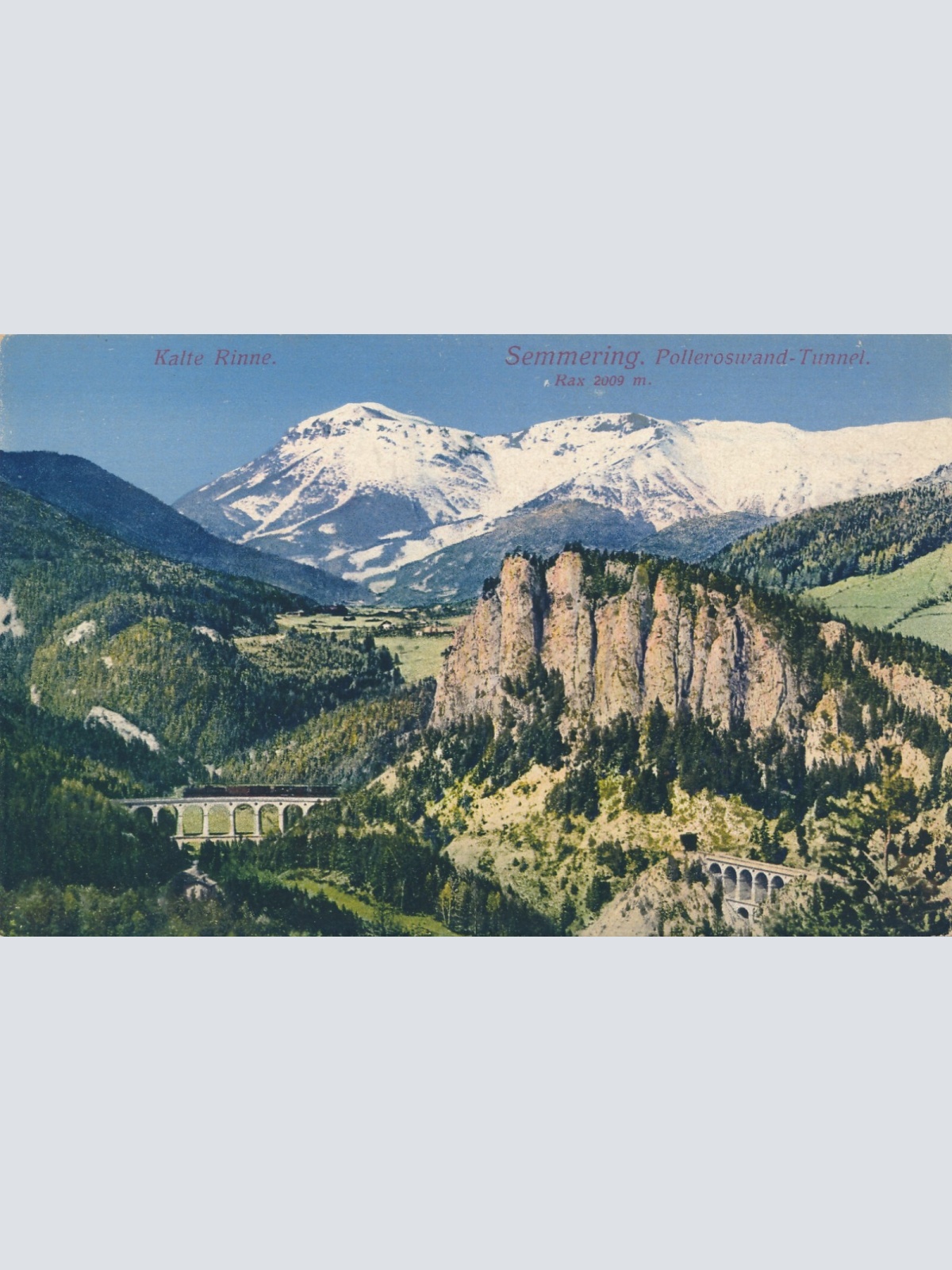 AK, Semmering, Kalte Rinne, Niederösterreich, Ansichtskarte (S4029)