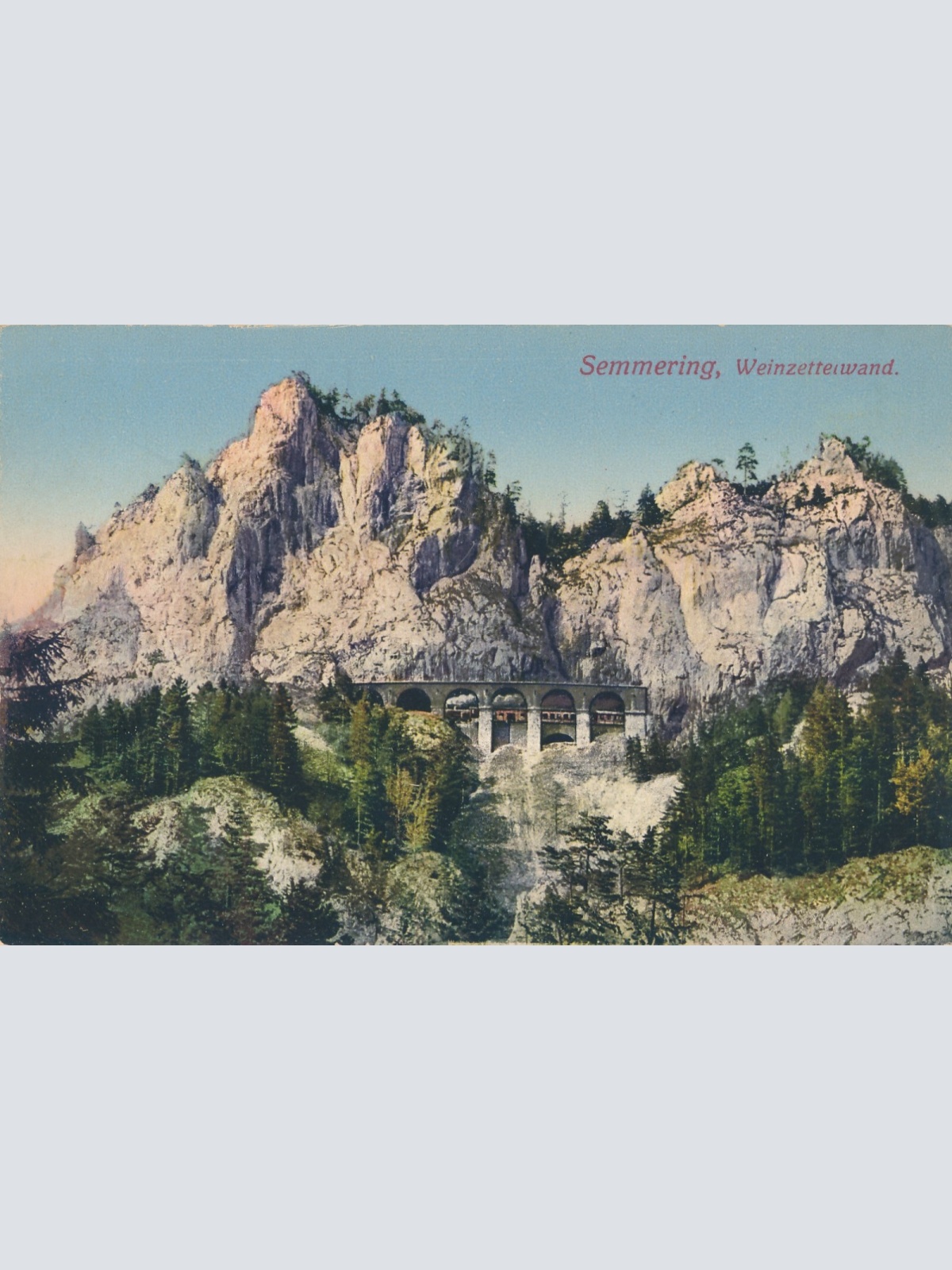 AK, Semmering, Weinzettelwand, Niederösterreich, Ansichtskarte (S4033)