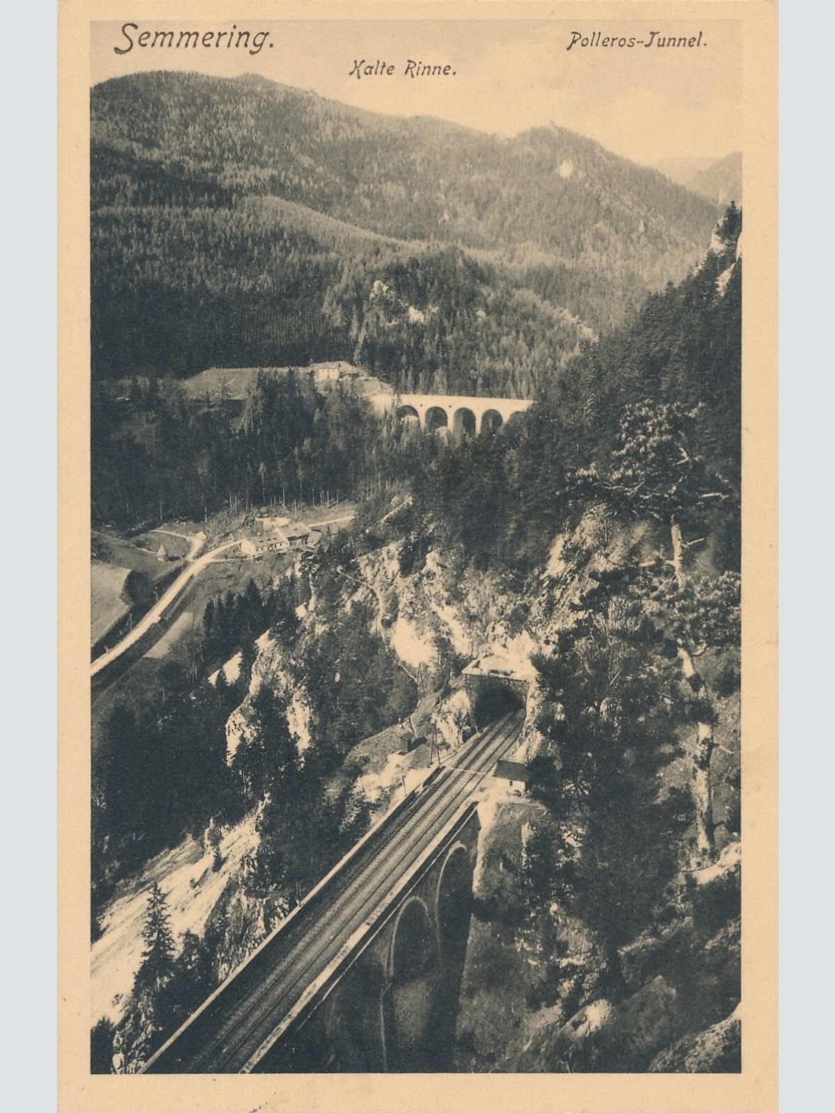 AK, Semmering, Kalte Rinne, Niederösterreich, Ansichtskarte (S4040)