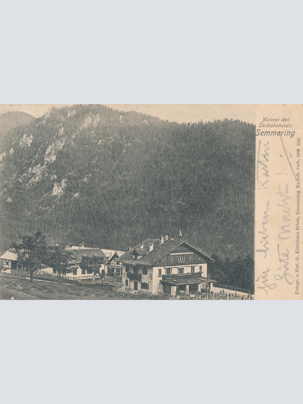 AK, Semmering, Südbahn-Hotel, Niederösterreich, Ansichtskarte (S4044)