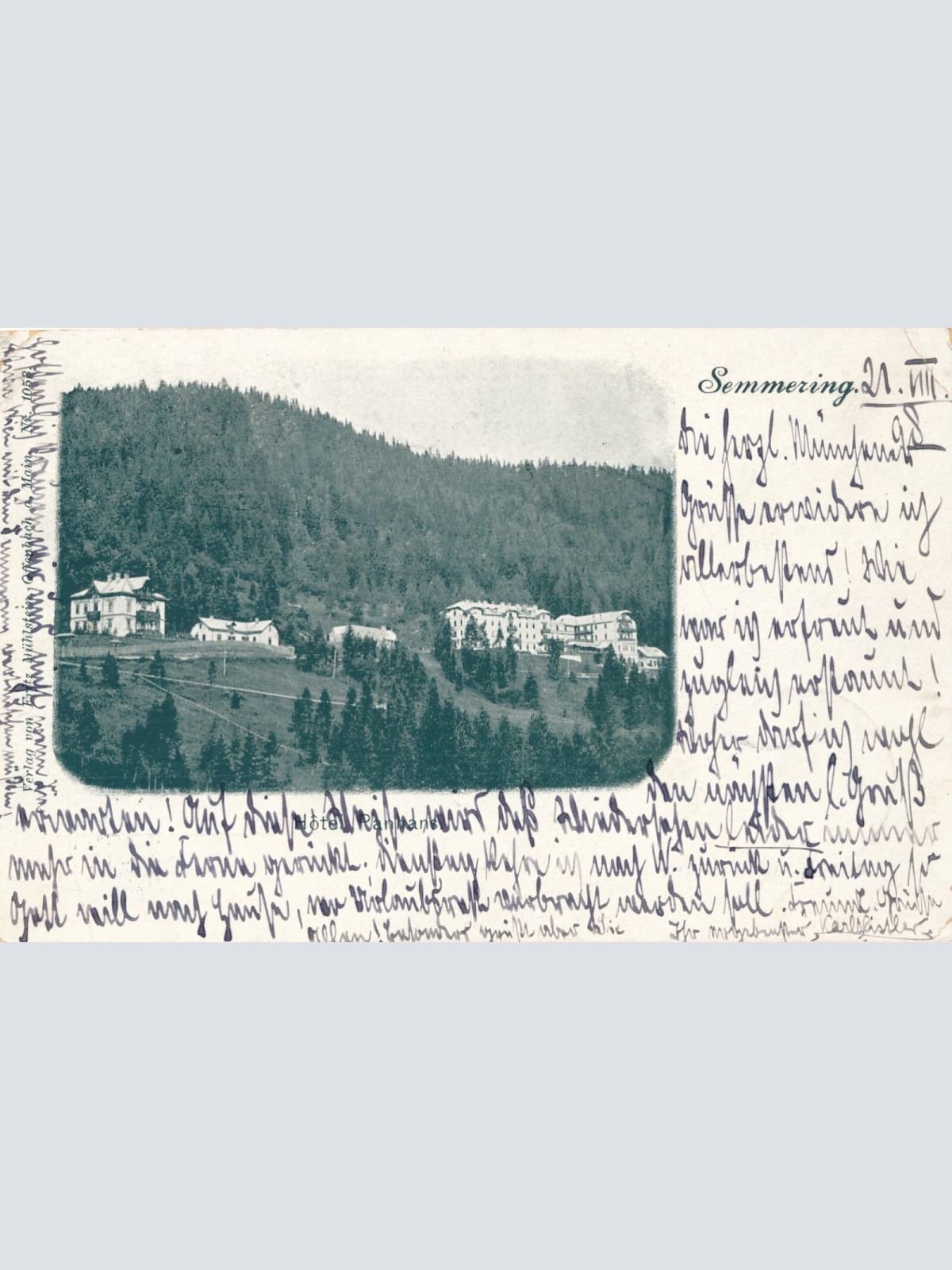 AK, Semmering, Niederösterreich, Ansichtskarte (S4052)