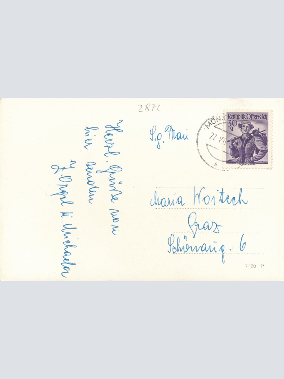 AK, Mönichkirchen, Niederösterreich, Ansichtskarte (S4063)