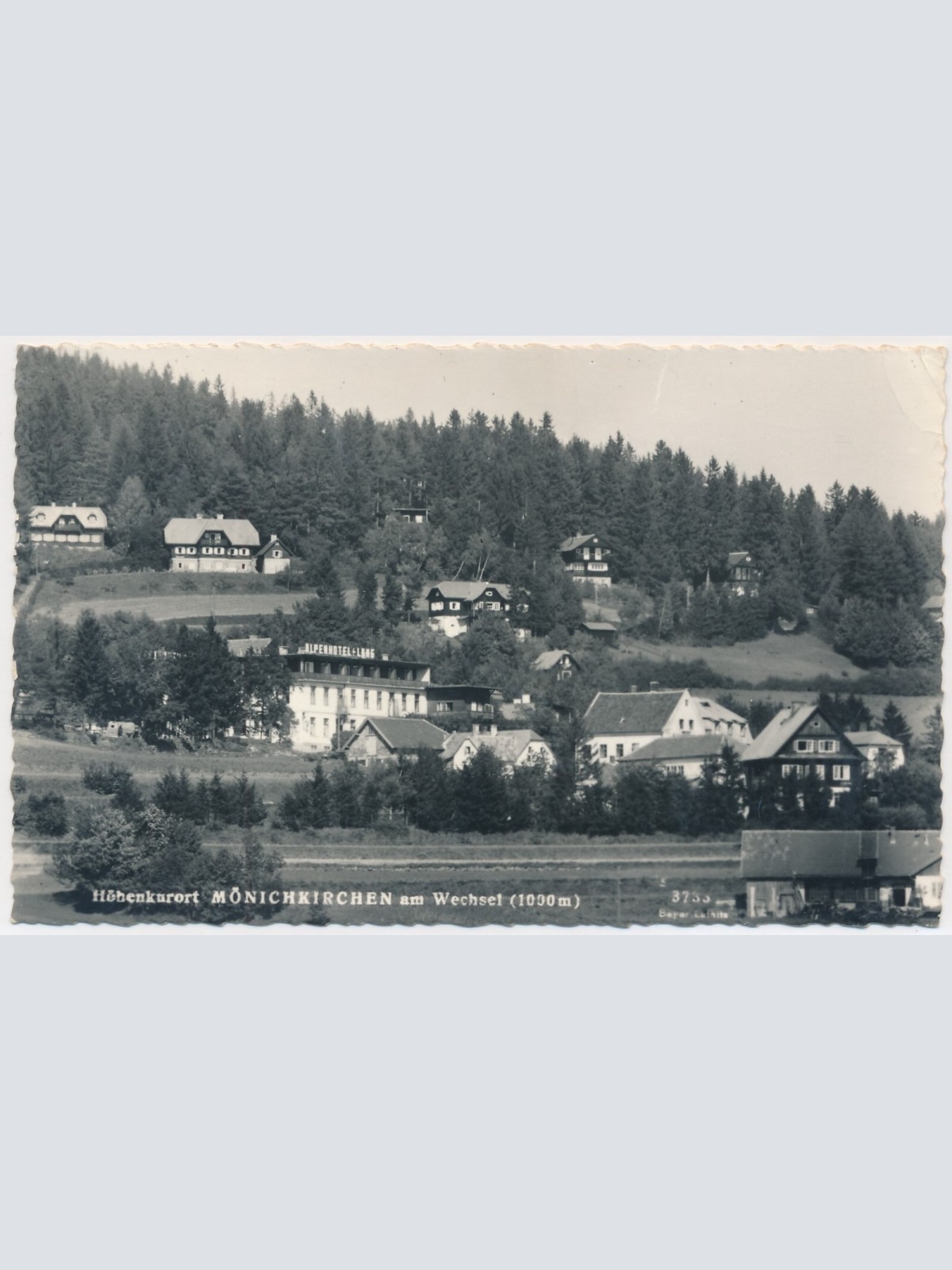 AK, Mönichkirchen, Niederösterreich, Ansichtskarte (S4068)