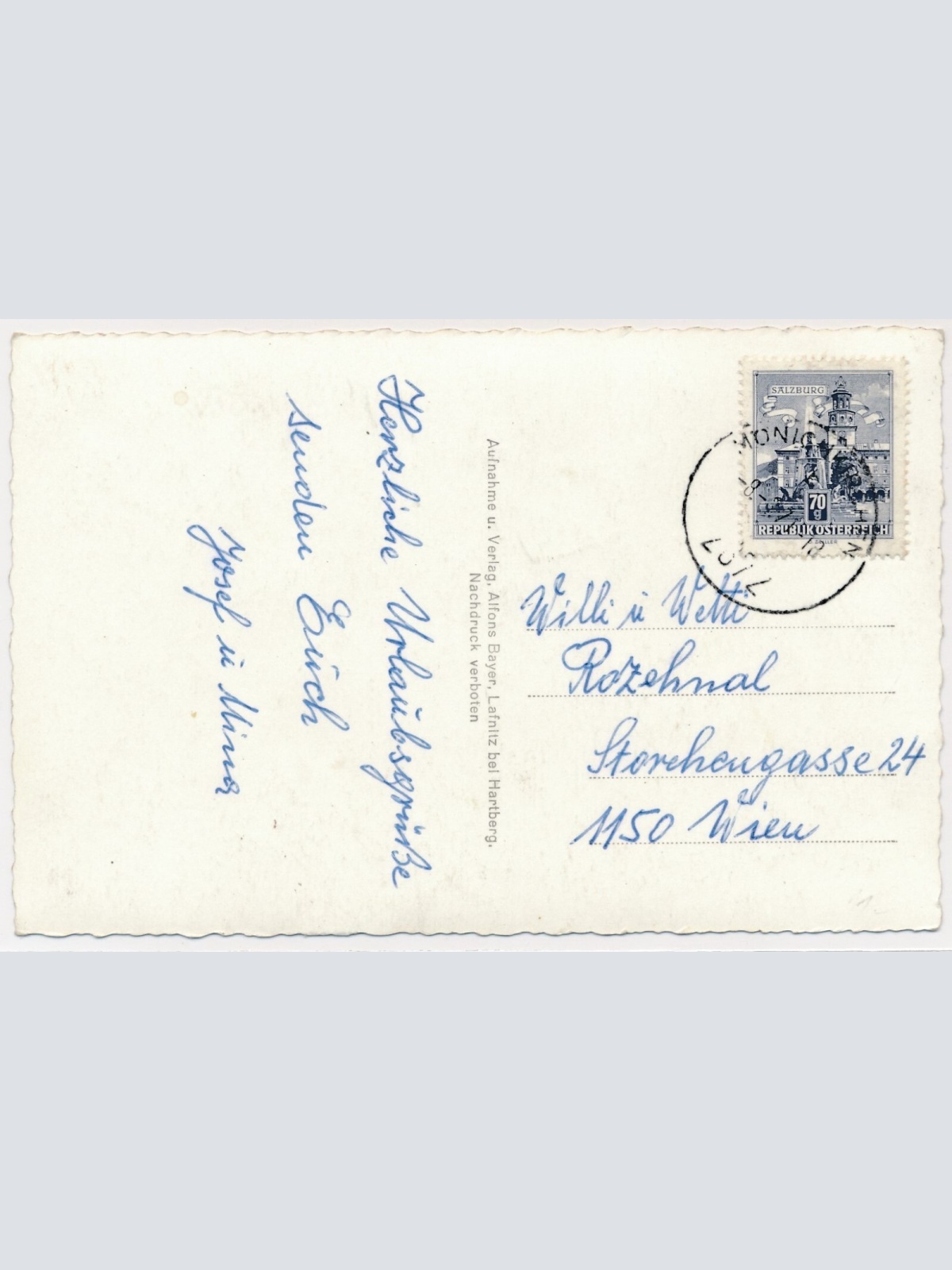 AK, Mönichkirchen, Niederösterreich, Ansichtskarte (S4072)