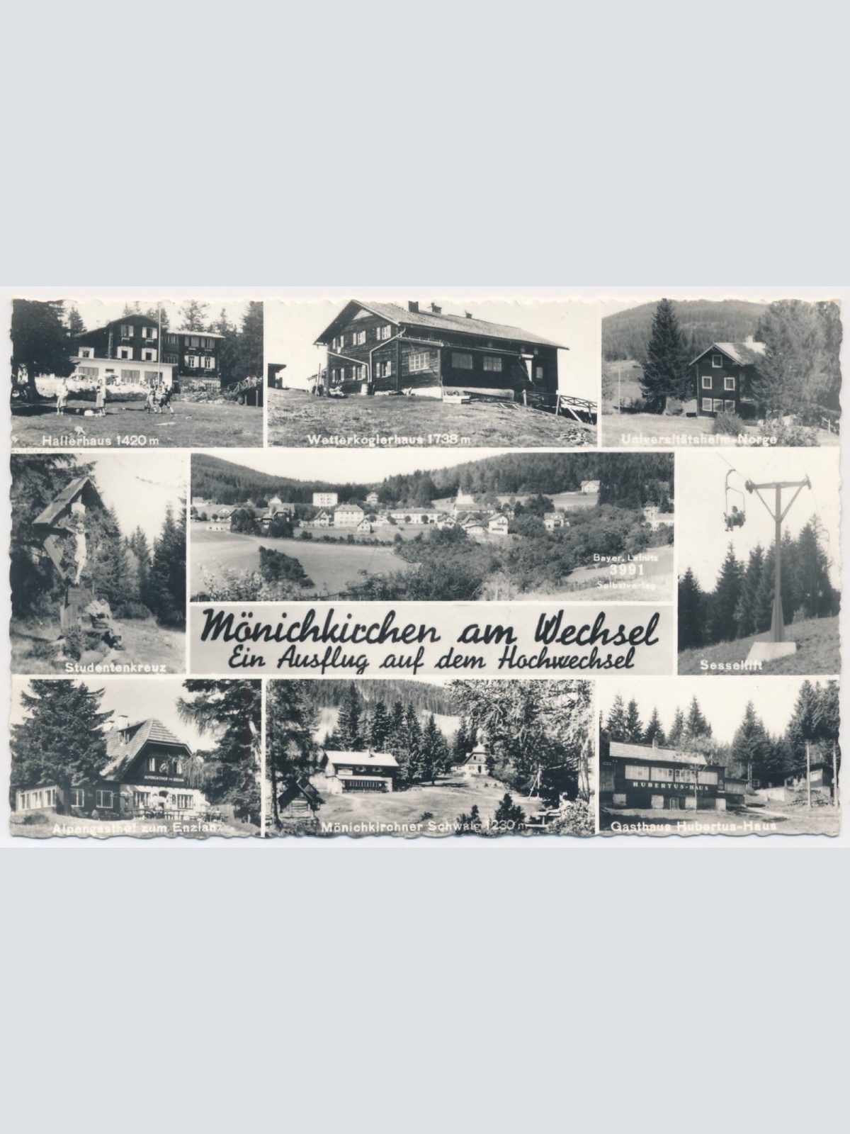 AK, Mönichkirchen, Niederösterreich, Ansichtskarte (S4073)