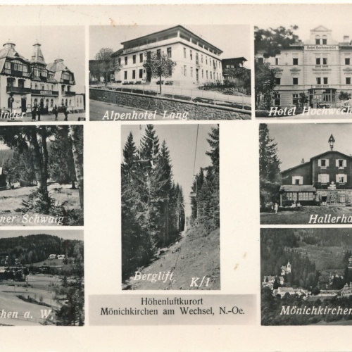 AK, Mönichkirchen, Niederösterreich, Ansichtskarte (S4075)