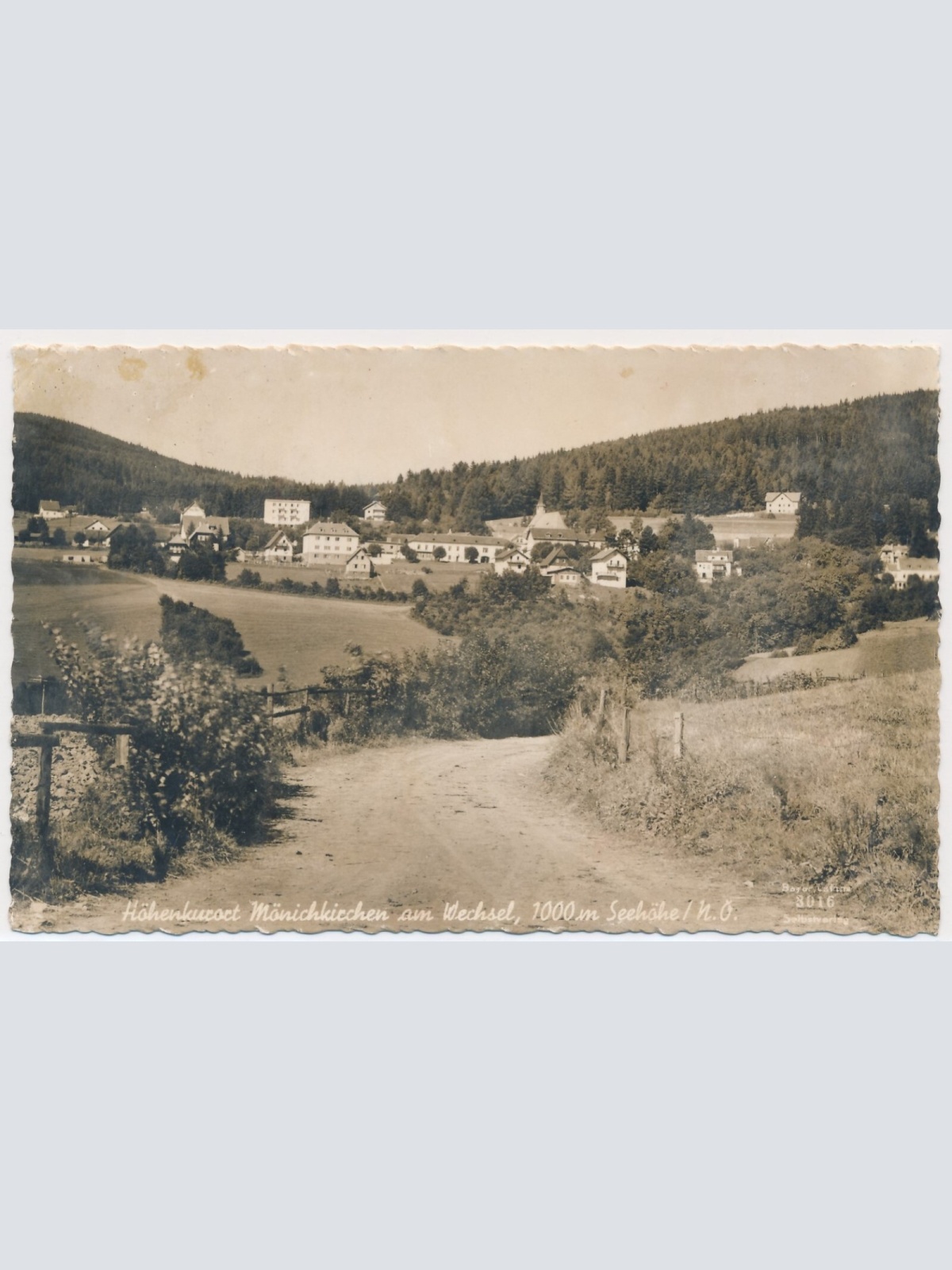 AK, Mönichkirchen, Niederösterreich, Ansichtskarte (S4077)