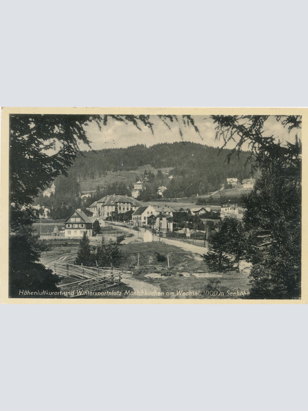 AK, Mönichkirchen, Niederösterreich, Ansichtskarte (S4085)