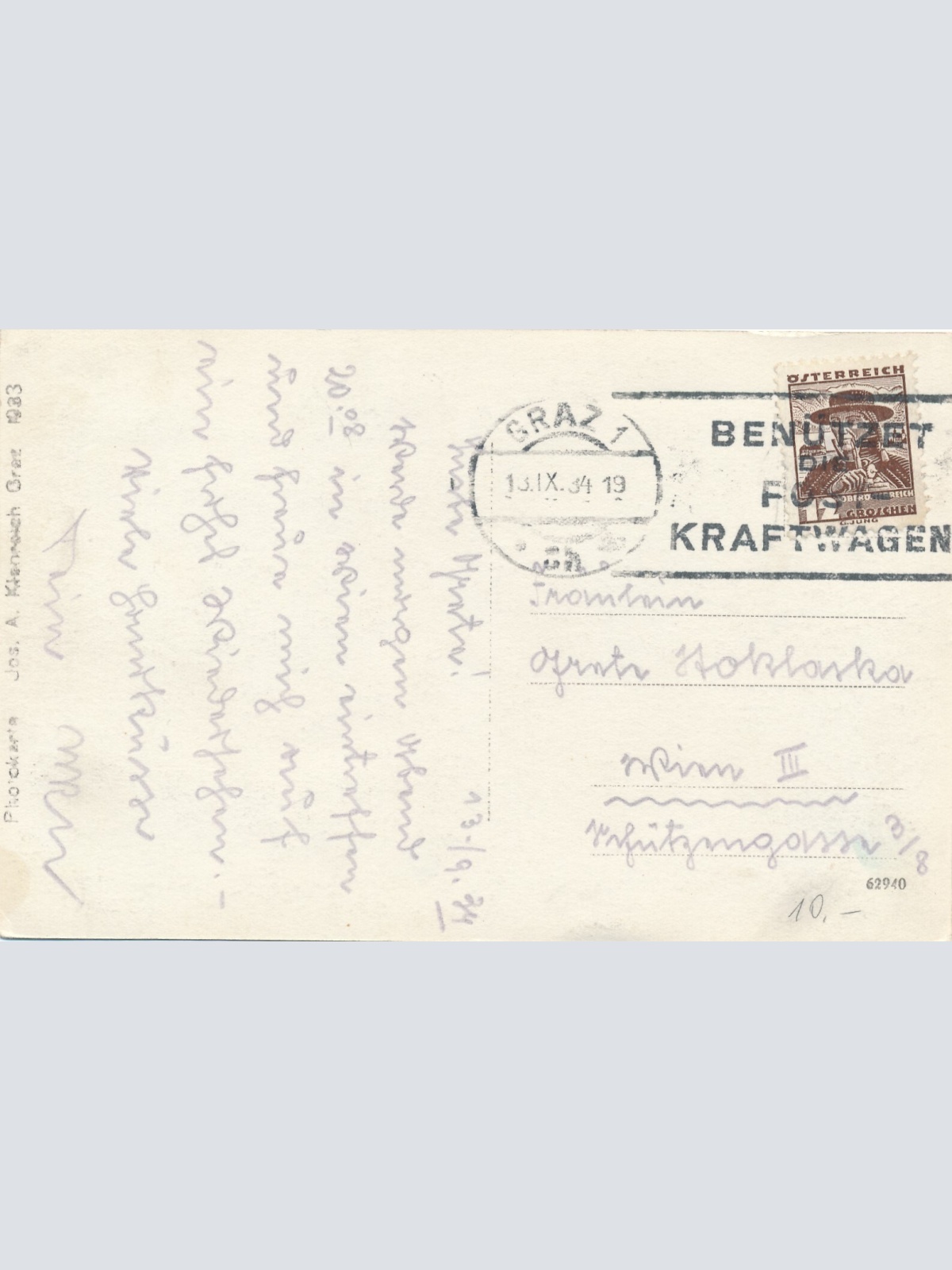 AK aus Graz Opernhaus Steiermark Ansichtskarte (13869)