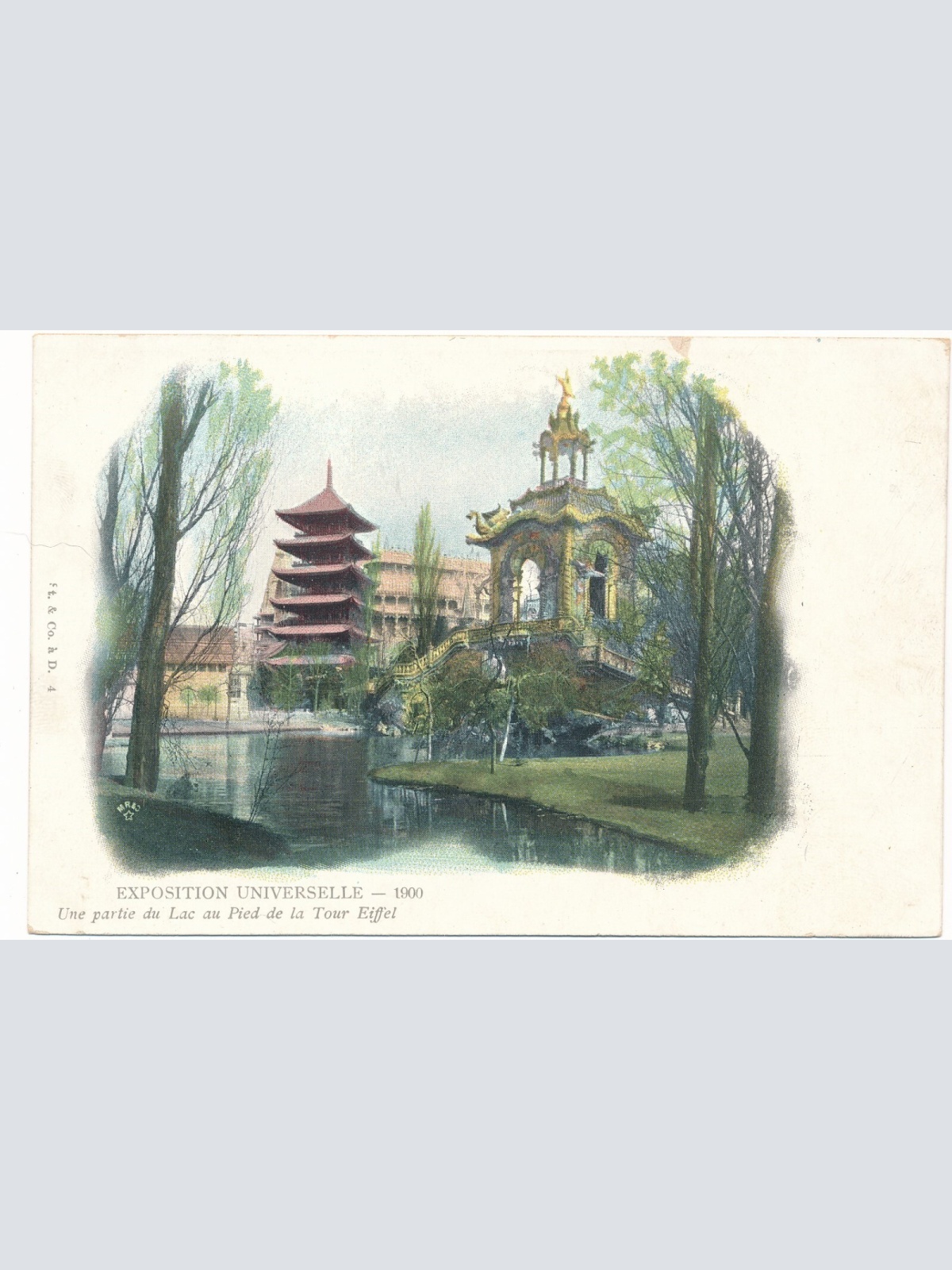 AK, Exposition Universelle, Paris, Frankreich, Ansichtskarte (S4104)