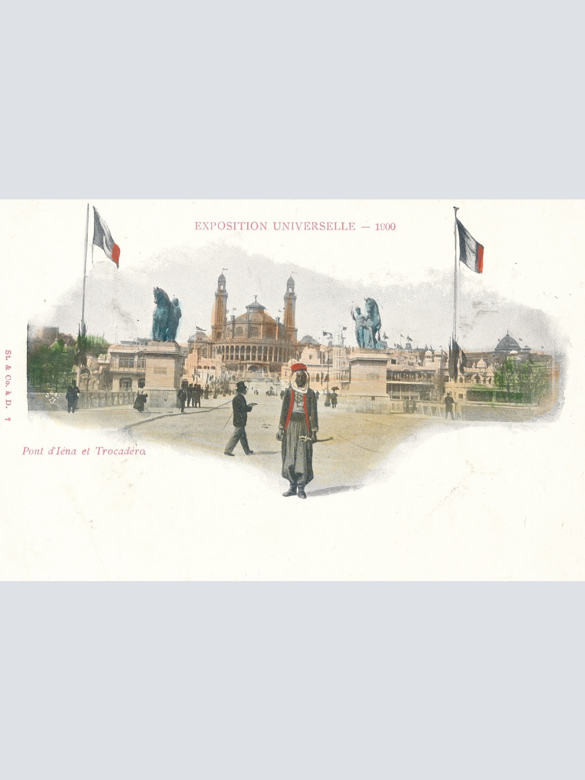 AK, Exposition Universelle, Paris, Frankreich, Ansichtskarte (S4116)