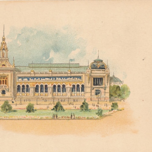 Litho-AK, Palais du Mobilier, Paris, Frankreich, Ansichtskarte (S4135)