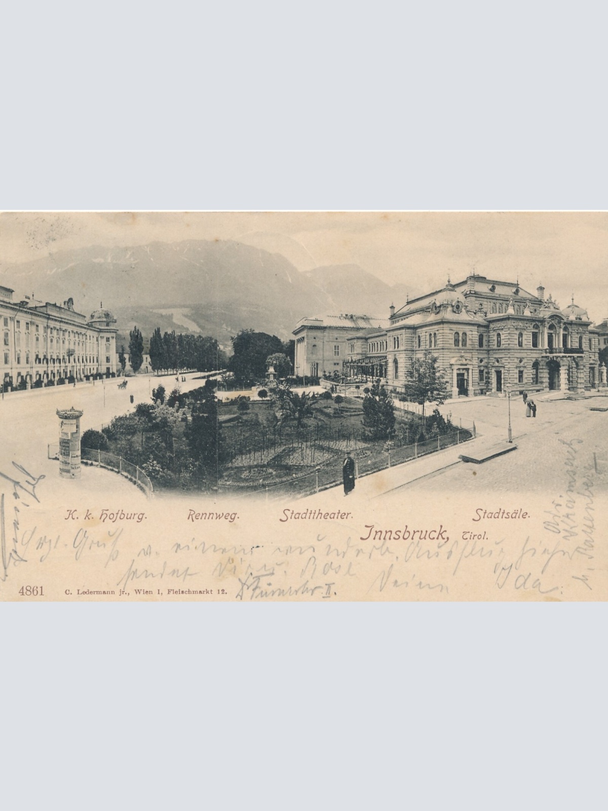 AK, Innsbruck, Tirol, Ansichtskarte (S4217)