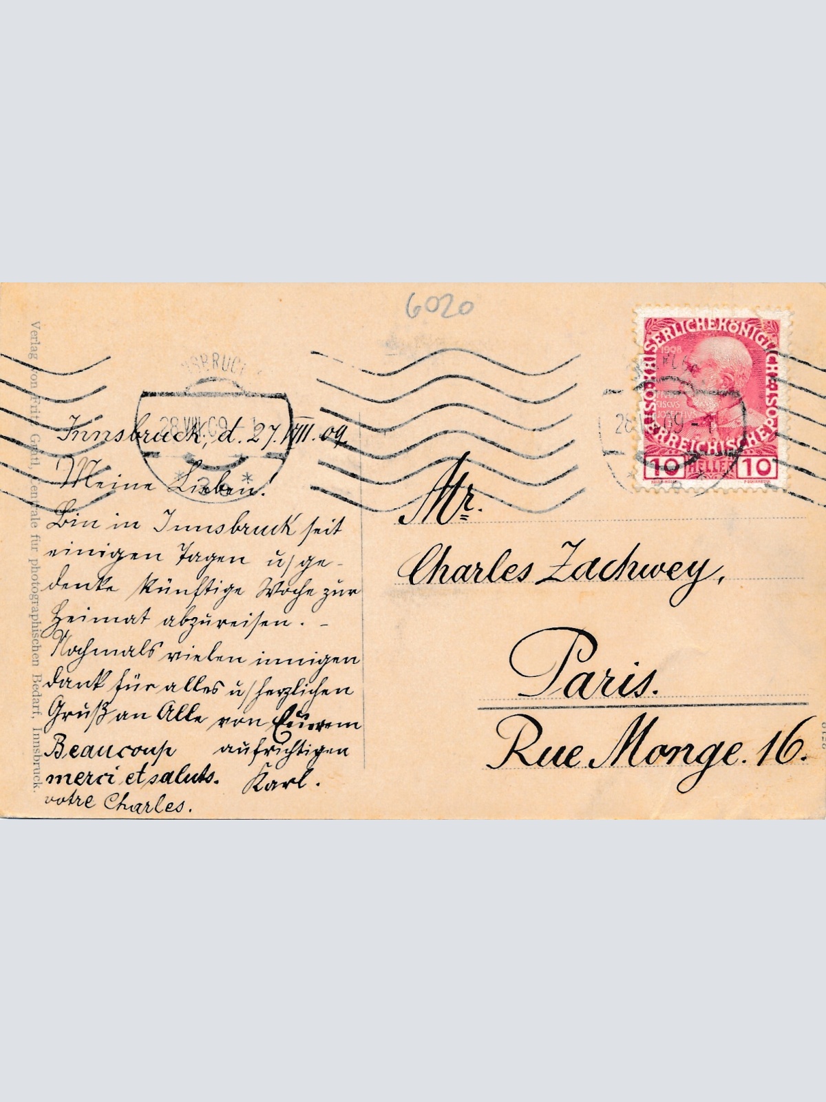 AK, Innsbruck, Tirol, Ansichtskarte (S4225)