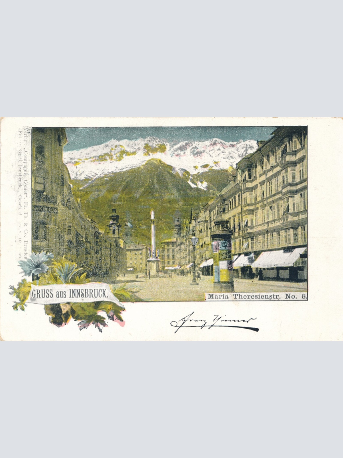 AK, Innsbruck, Tirol, Ansichtskarte (S4249)