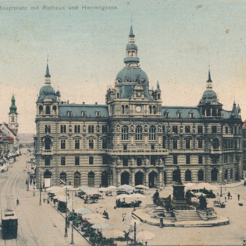 AK, Graz, Steiermark, Rathaus, Ansichtskarte (S4254)