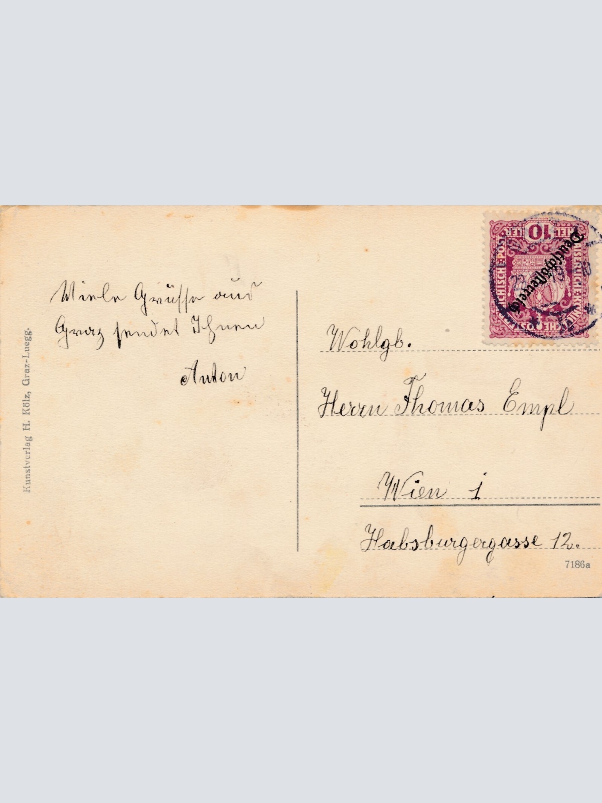 AK, Graz, Steiermark, Landhaushof, Ansichtskarte (S4256)