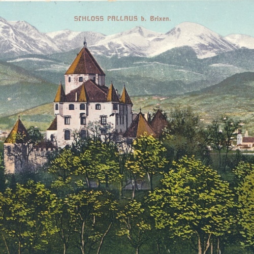 AK, Schloss Pallaus b. Brixen, Italien, Ansichtskarte (S4304)