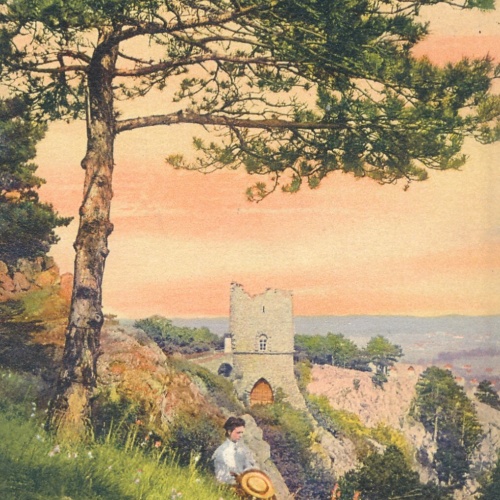 AK, Mödling, Schwarzer Turm, Niederösterreich, Ansichtskarte (S4323)