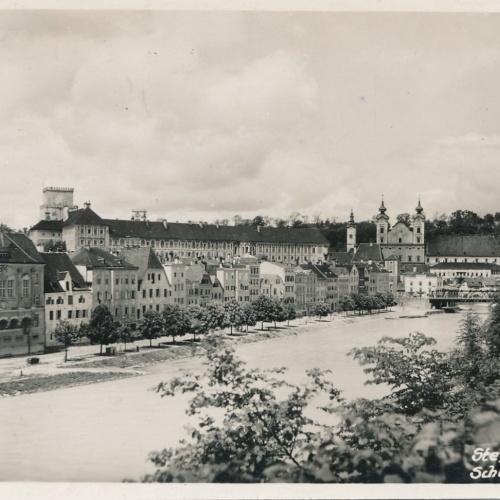 AK, Steyr, Oberösterreich, Schloss Lamberg, Ansichtskarte (S4330)