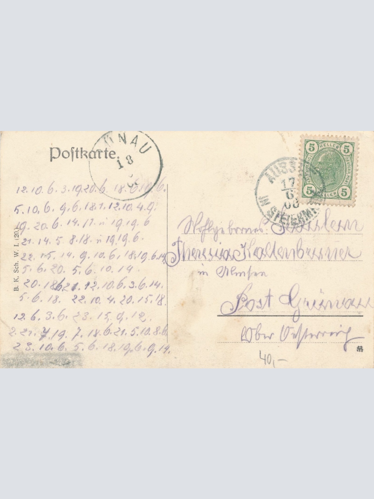 AK, Schloss Trautenfels mit Griming, Steiermark, Ansichtskarte (S4334)