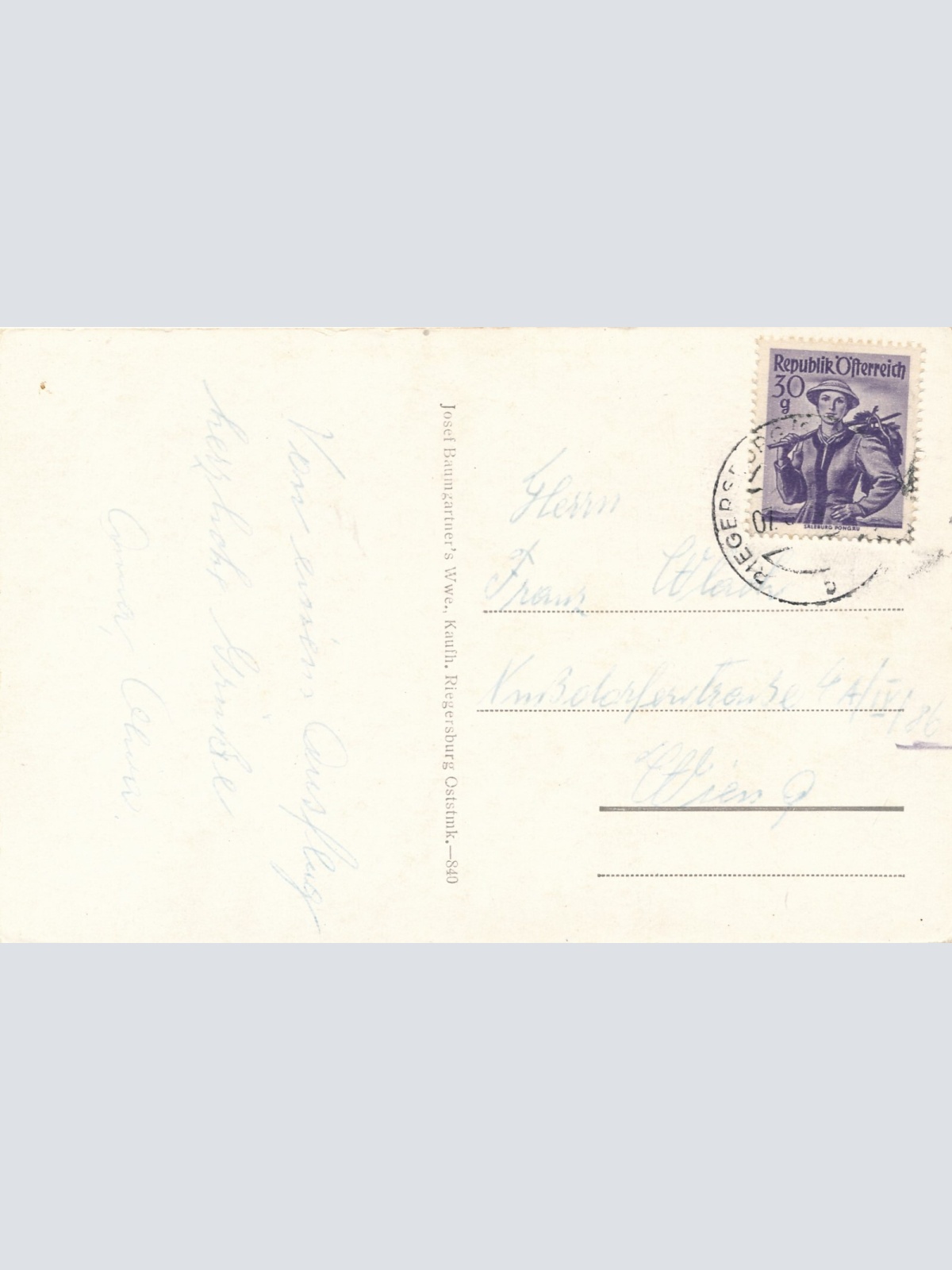 AK, Riegersburg, Steiermark, Ansichtskarte (S4357)