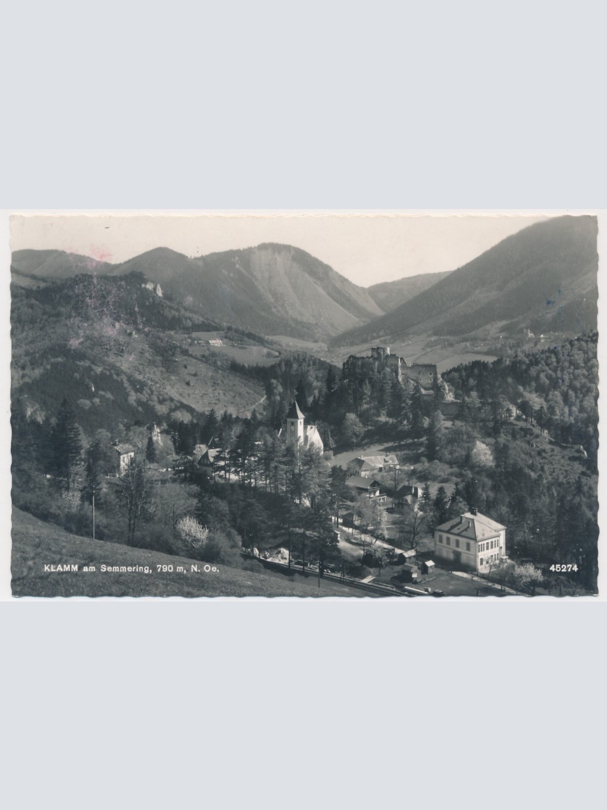 AK, Klamm am Semmering, Niederösterreich, Ansichtskarte (S4389)