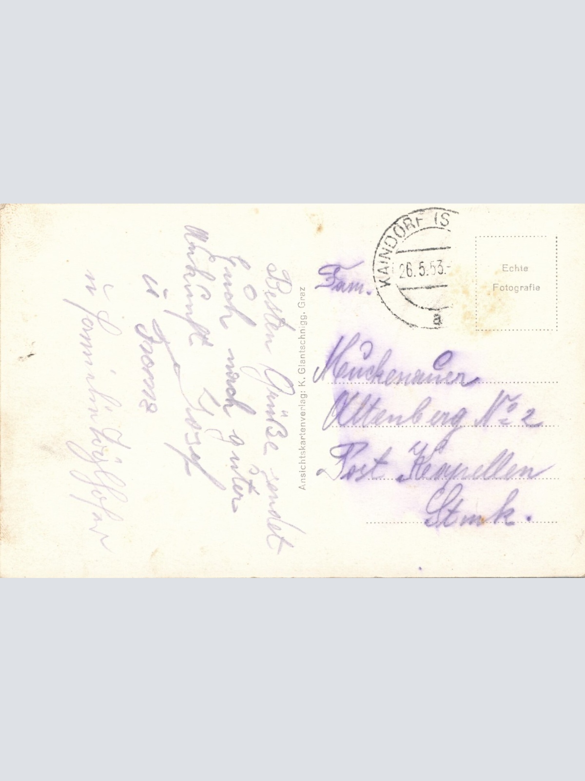 AK, Hartberg, Steiermark, Ansichtskarte (S4411)