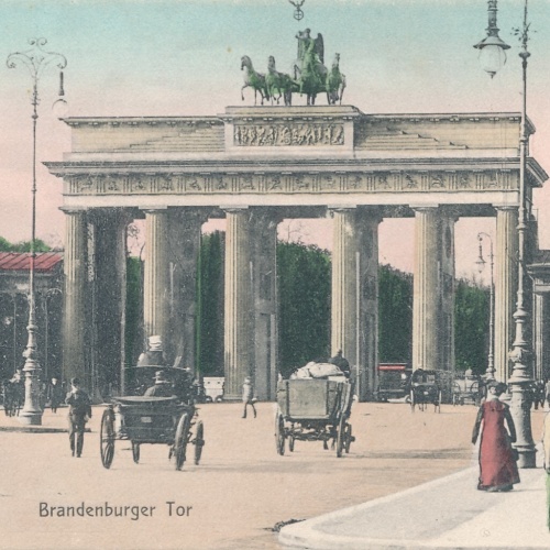 AK, Berlin, Brandenburger Tor, Ansichtskarte (S4419)