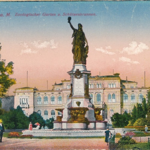 AK, Frankfurt am Main, Hessen, Zoologischer Garten, Ansichtskarte (S4435)