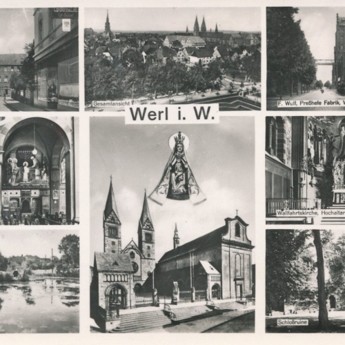 AK, Werl, Nordrhein-Westfalen, Ansichtskarte (S4439)