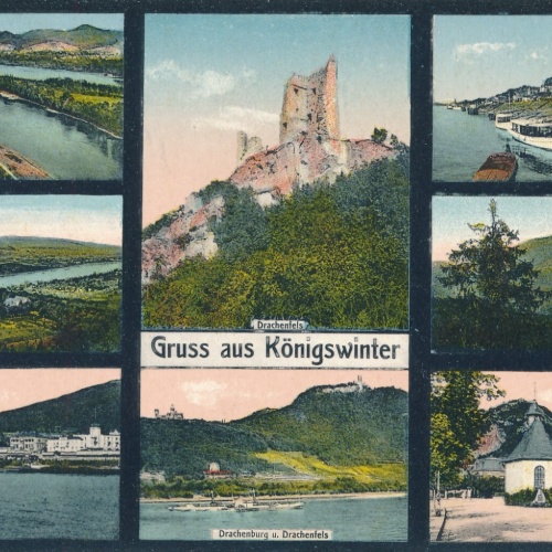 AK, Gruß aus Königswinter, Nordrhein-Westfalen, Ansichtskarte (S4440)