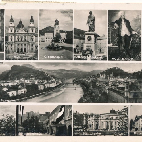 AK, Mozartstadt Salzburg, Ansichtskarte (S4448)