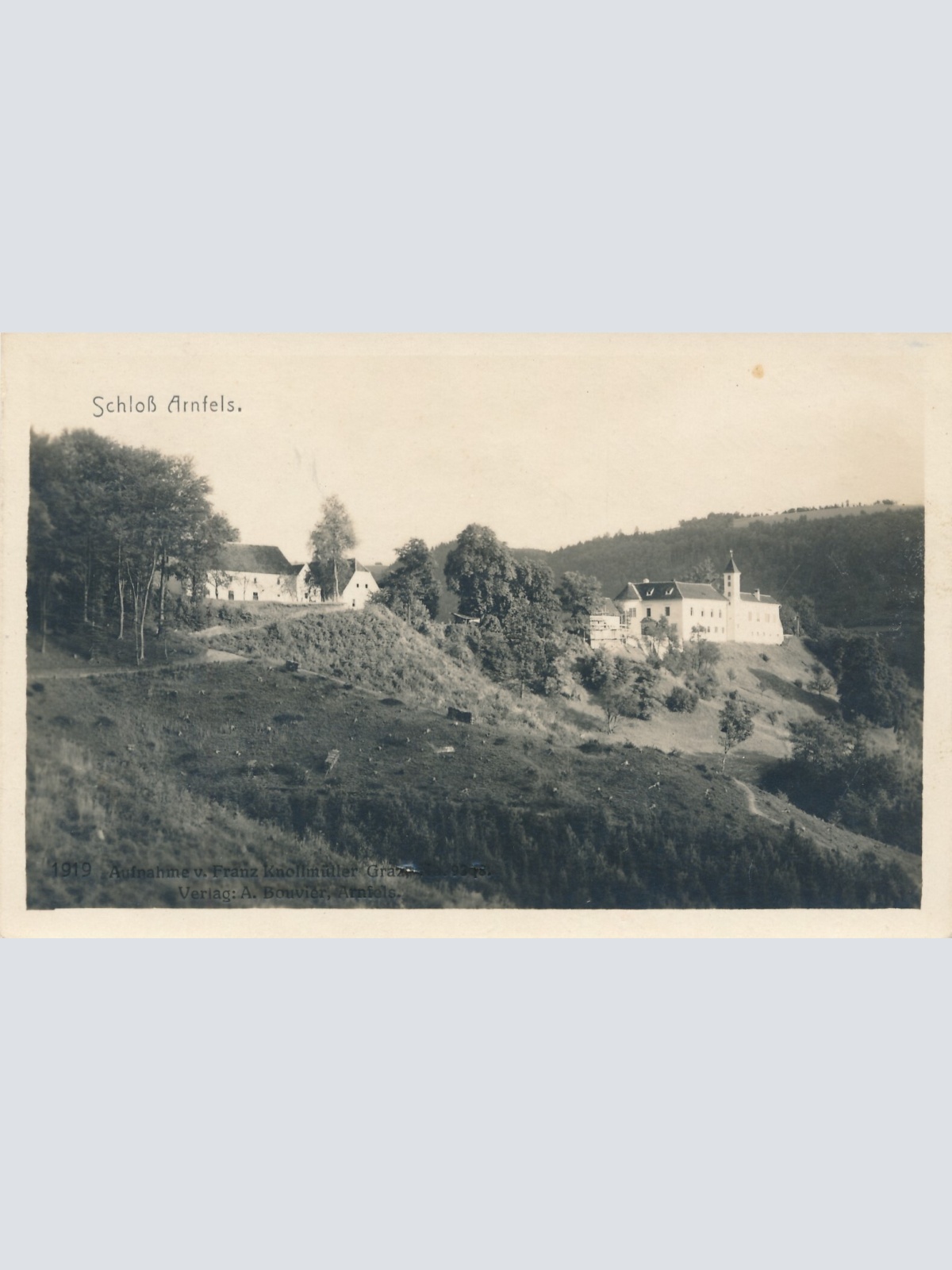 AK, Schloss Arnfels, Steiermark, Ansichtskarte (S4477)