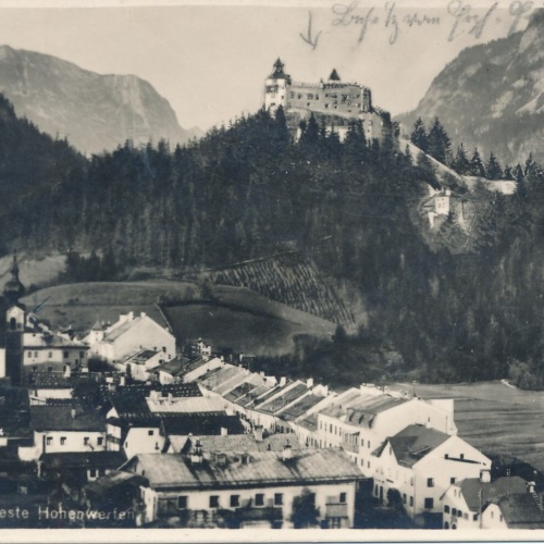 AK, Veste Hohenwerfen, Salzburg, Ansichtskarte (S4478)