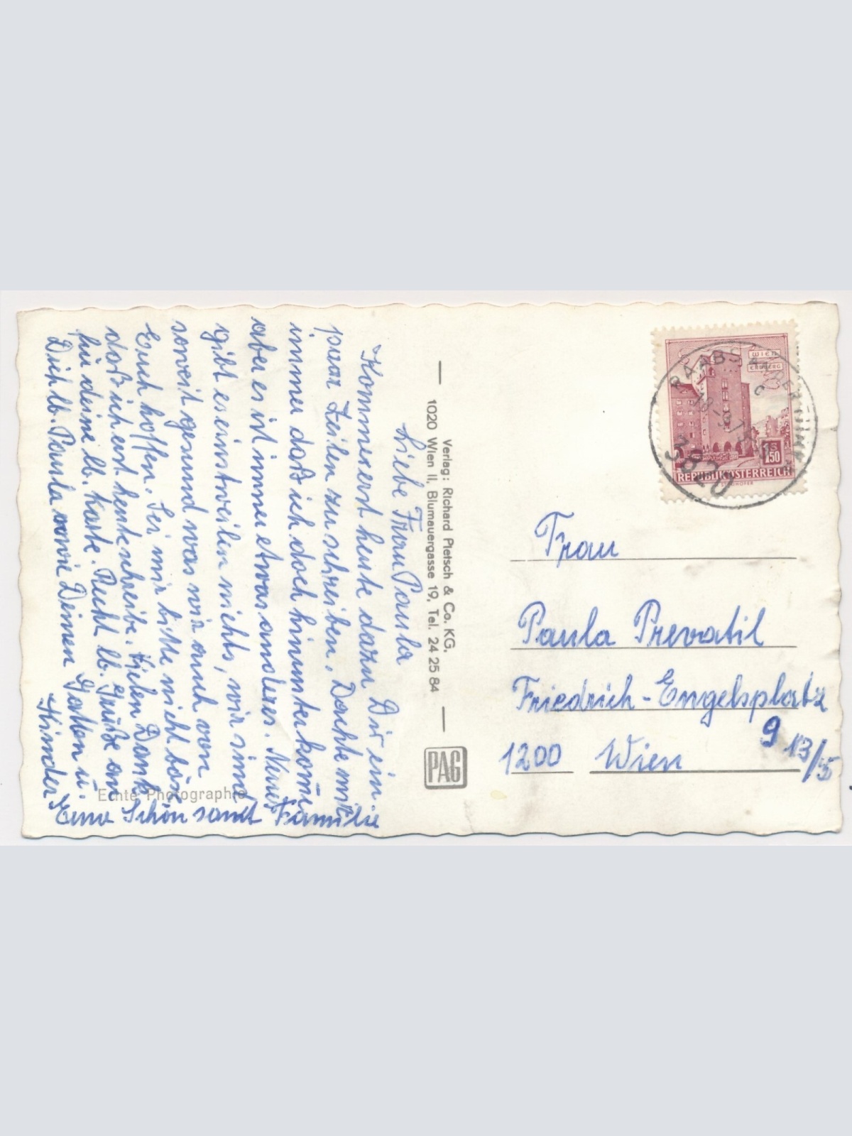 AK, Raabs an der Thaya, Schloss, Niederösterreich, Ansichtskarte (S4496)