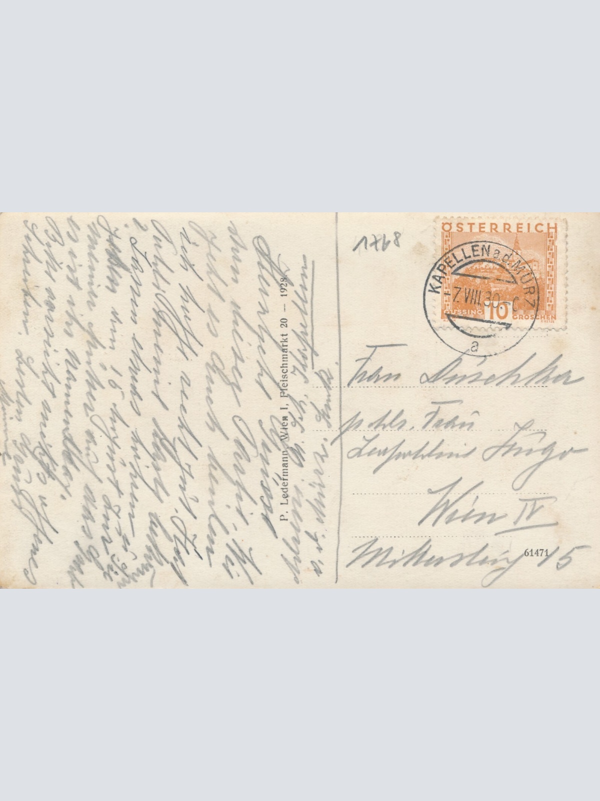 AK, Krampen, Karlgraben, Steiermark, Ansichtskarte (S4554)