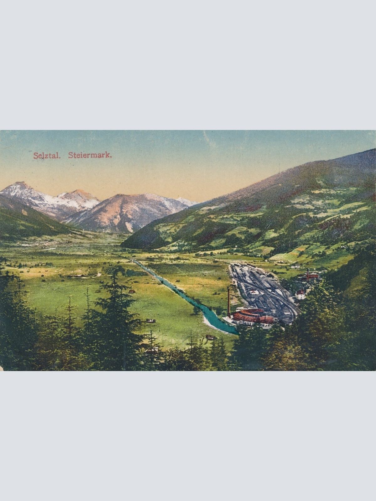 AK aus Selztal Steiermark Ansichtskarte (14078)