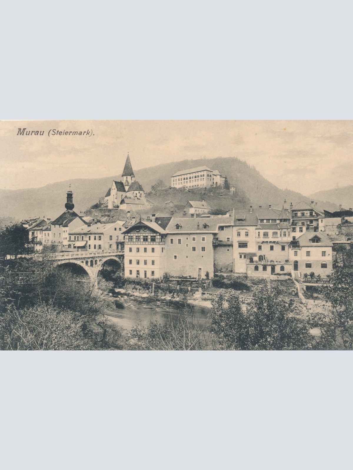 AK aus Murau Steiermark Ansichtskarte (14086)