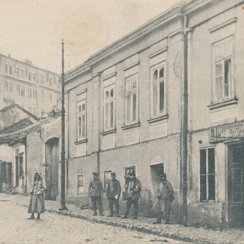 AK das einfache Palais des Königs Alexander von Serbien Ansichtskarte (13894)