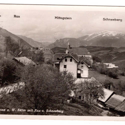 AK, Sankt Corona am Wechsel, Niederösterreich (S4582)