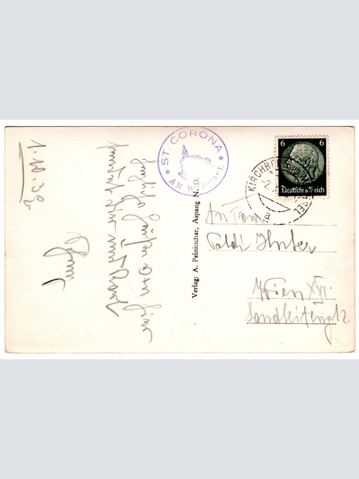 AK, Sankt Corona am Wechsel, Niederösterreich (S4582)