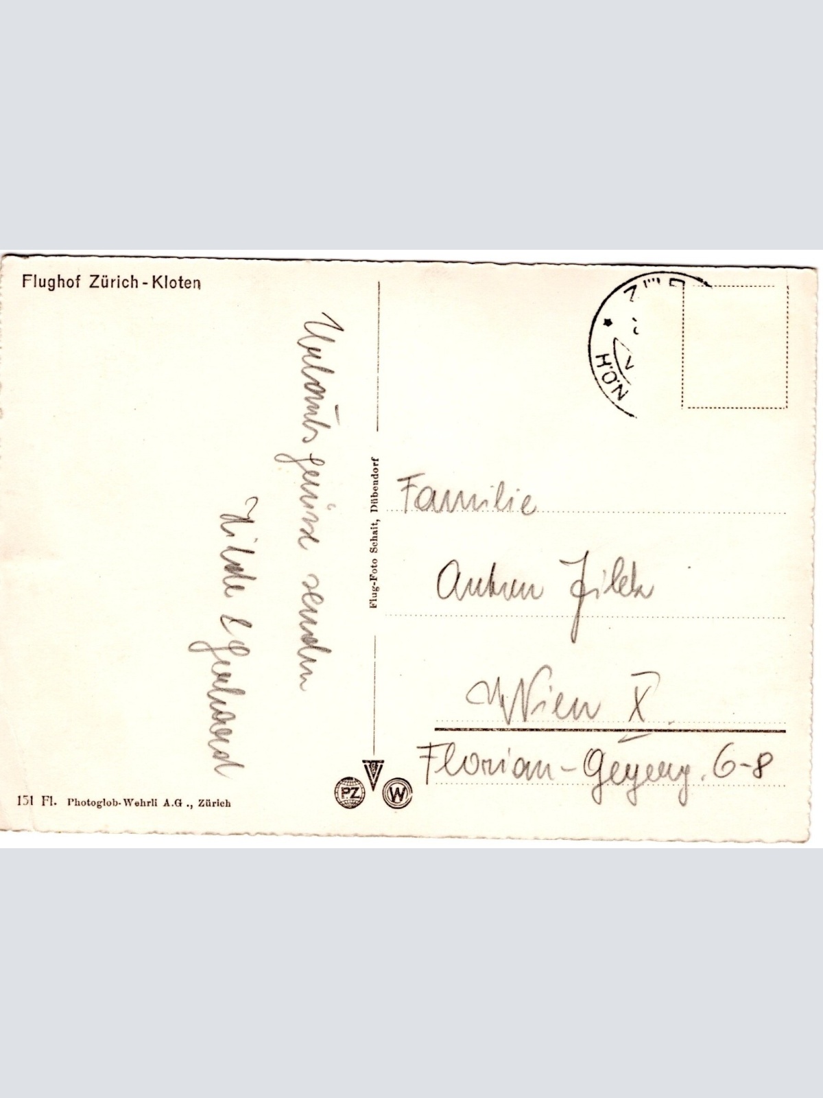 AK, Flughof Zürich - Kloten, Schweiz (S4593)