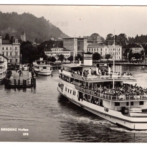 AK, Bregenz, Hafen, Vorarlberg (S4594)